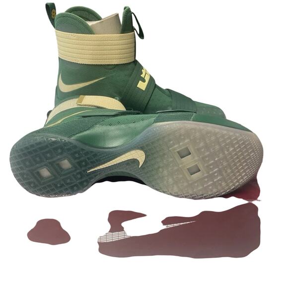Nike Zoom Lebron Soldier 10 Men’s Size 13 - NCAA BASKETBALL Baylor university BU - Picture 2 of 7